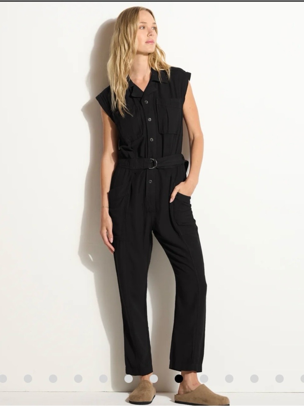 Rowan LINCOLN MUSCLE TANK JUMPSUIT